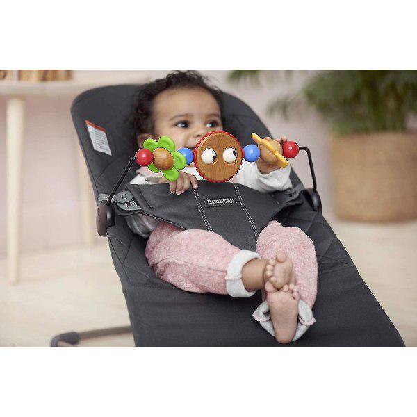 Mecedora para bebé, juguetes de plástico a juego, juguete musical para ayudar a dormir