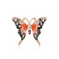 thumbnail image 1 of Broche Mariposa Esmaltado Con Diamantes Imitación para Hombres Y Mujeres Insignia Solapa (A), 1 of 9