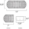 thumbnail image 2 of ET2 Lighting - Bijou-3 Light Wall sconce in Contemporary style-13 Inches wide by, 2 of 2
