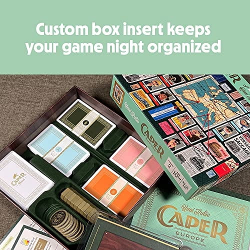 Caper Deluxe Coin Pack - Set Of 10 Metal Scoundrel Tokens For Board Games & RPGs Like D&D