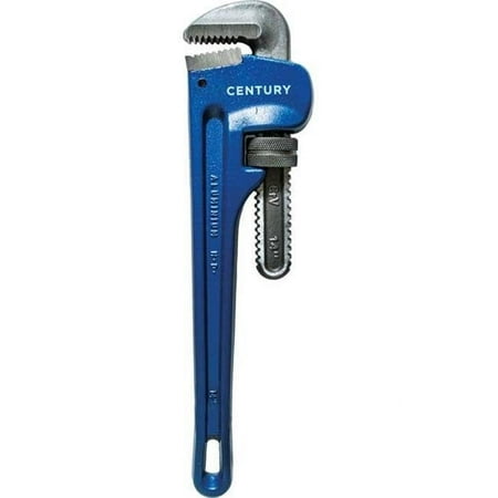UPC: 0081838726065 | Century Drill & Tool 72606 Wrench Pipe Aluminum  14 in. – Jaw 1.875 in.