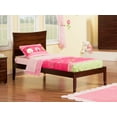 thumbnail image 2 of Metro Twin Platform Bed with Open Foot Board in Walnut, 2 of 4