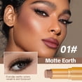 thumbnail image 2 of potrochi Beauty and Personal Care for Women, 3 Color Eyeshadow Stick Long Lasting Waterproof Creamy EyeShadow With Vitamin E Makeup For Day And Night Look 3.5g, A, 2 of 2