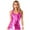 Rose, variant on Aislor Workout Tops for Women Shiny Sleeveless Racerback Tank Tops Metallic Shirts Blouse Lake Blue S