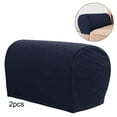 thumbnail image 5 of Pack of 2 arm protectors armrest covers armrest covers for couch sofa loveseat Navy, 5 of 9