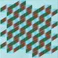 thumbnail image 1 of Ahgly Company Tapis d'Intérieur Lavables en Machine, Carrés Transitionnels, 7', 1 of 7