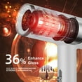 thumbnail image 4 of Xecvkr 800W Hair Dryer with Cool Air Shot Ionic Technology 3 Heat Settings 3 Speed Settings for Home Salon Use US Plug Blue Light Protection, 4 of 9