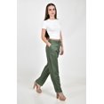 thumbnail image 1 of Pantalon de lino con detalle lateral Roman Fashion /Juvenil, 9204 (Verde) verde oscuro CH, 1 of 5