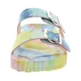 thumbnail image 2 of Madden Girl Womens Teddy Tie Dye Slip On Footbed Sandals, 2 of 3