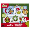thumbnail image 1 of Cra-Z- Art, Grinch 2 in 1 Window Art.  Great Holiday Gift Idea., 1 of 12