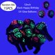 thumbnail image 1 of Cinta luminosa fluorescente de neón UV para fiesta, pegatinas que brillan en la oscuridad, reactiva la luz negra, cintas luminosas de cumpleaños, decoraciones de boda, 1 of 4