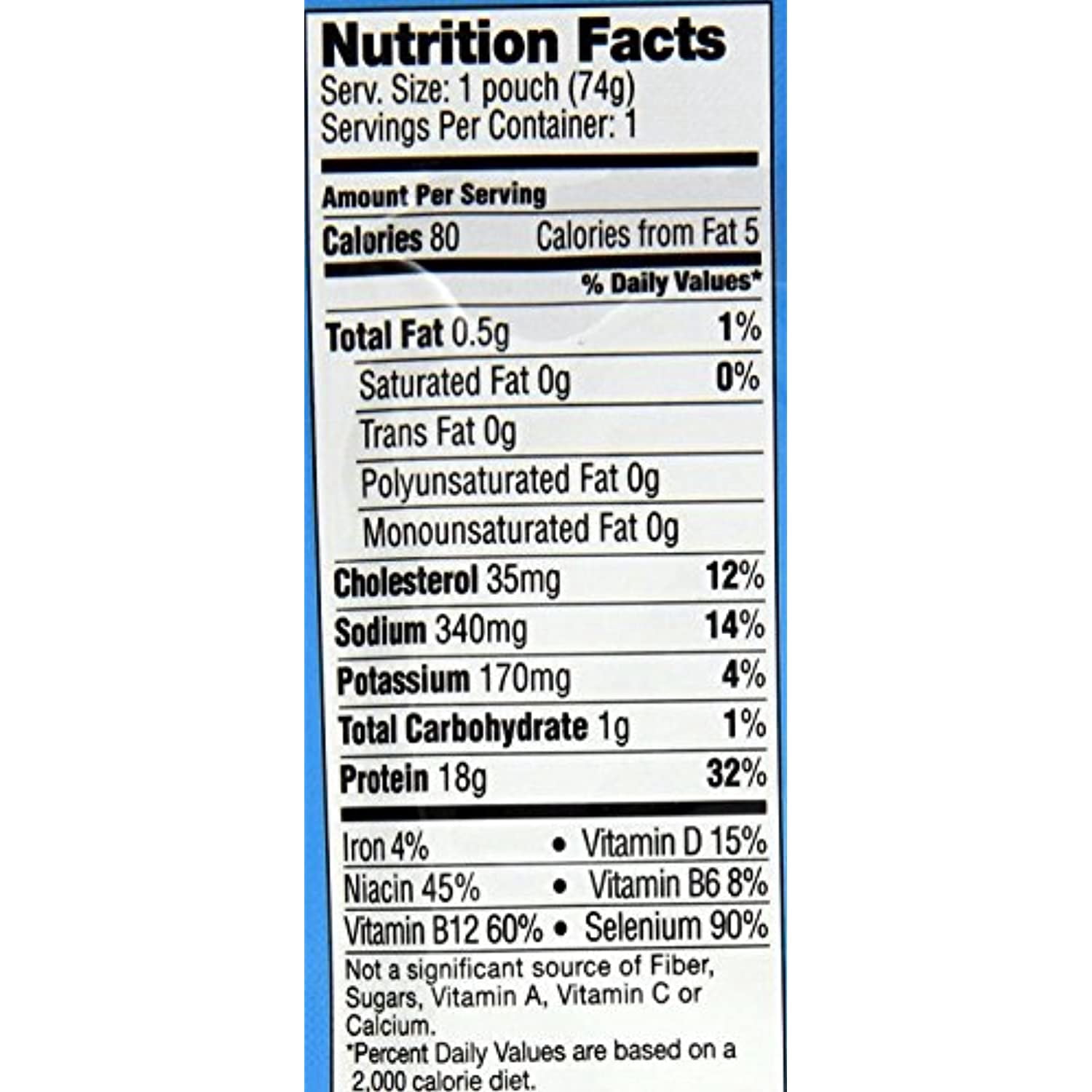 Starkist Tuna Creations, Lemon Pepper, Single Serve 2.6-Ounce Pouch (Pack Of 5)