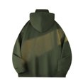 thumbnail image 3 of GERsome Hooded Sweatshirt for Men Patchwork Pullover Color Block Long Sleeve Sweatshirts Casual Drawstring Tops with Pocket S-2XL, 3 of 3