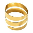 thumbnail image 1 of Pulsera Abierta Salvador Minimalista de Moda Estilo D Oro, 1 of 10