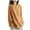 Yellow, variant on WEAIXIMIUNG Oversized Tshirts for Women Graphic Country Women Fashion Casual Spring and Summer and Linen Long Sleeve Patchwork Clothes with Wooden Ear Edge Shirt Top Cardigan