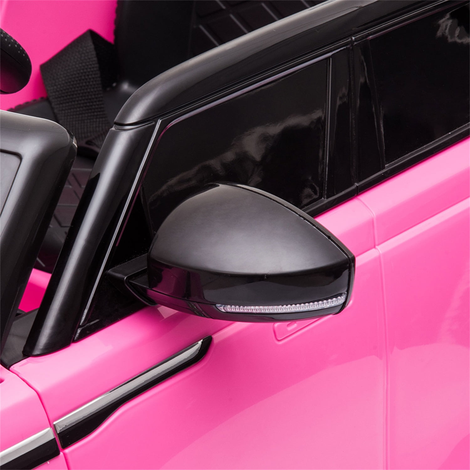 CIPACHO 12 V Licensed Land Rover Kids Ride On Car with Remote Cotrol, Toy Car for Kids Battery Powered Vehicle MP3, Pink CIPACHO 12 V Licensed Land Rover Kids Ride On Car with Remote Cotrol, Toy Car for Kids Battery Powered Vehicle MP3, Pink