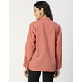 thumbnail image 4 of Moomaya Long Sleeve Spread Collar Shirt Cotton Shirt - Women's Casual Shirt, 4 of 9