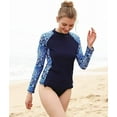 thumbnail image 3 of Women Rash Guard Swim Shirts Long Sleeve Sun Shirts, 3 of 7