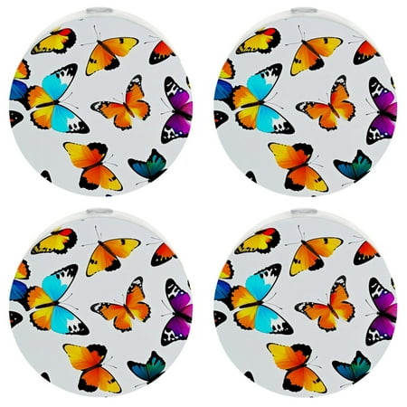 

Night Light Plug into Wall for Kids & Adults，Cartoon Butterfly Sensor Small Dusk to Dawn Night Light for Room Bedroom Bathroom Hallway Kitchen
