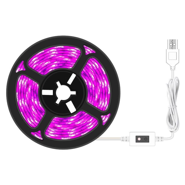 Cadena De Luz De Planta Cadena De Luz De Crecimiento De Planta Led Cadena De Luz De Relleno De Planta De Carga Usb Con Atenuación De Escaneo Manual De Espectro Completo Para Patio De Vivero Inevent HA018965-00