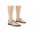 thumbnail image 6 of Vionic Women's Cora Toe Post Slingback Sandal Pewter Metallic 11W, 6 of 6