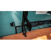 Jumpking Pro-Series Rectangle Trampoline 10’ x 16’ - No Other Trampoline Can Compete (Black/Orange)