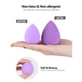 thumbnail image 4 of Set de esponjas de maquillaje InnoGear, 10 unidades, batidora para crema líquida, 4 of 7
