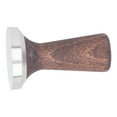 thumbnail image 3 of 58mm Tamper Tool Black Walnut 304 Stainless Steel Portable Coffee Tamper for Home Coffee Shop, 3 of 5