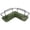 Green, variant on GETAJGHSD Triangular Corner Basket with Faux Rattan Look Wall Mount Organizer for Bathroom Storage