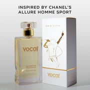 Vocal Fragrance Inspired by Chanel Allure Homme Sport Eau de Parfum For Men 2.5 FL. OZ. 75 ml. Vegan, Paraben & Phthalate Free Never Tested on Animals