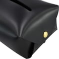 thumbnail image 2 of PEACNNG Tissue Box, Black Tissue Holder Box, Large Size Rectangular Tissue Box Cover, PU Leather Modern Stylish Tissue Holder, Organizer Home Decorating with Excellent for Bedroom and Bathroom, 2 of 5