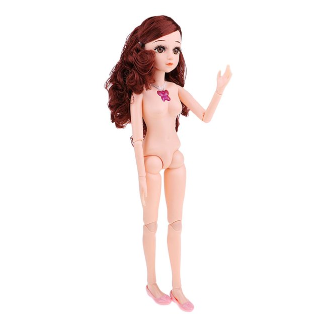 Nude Girl Doll Body 1/3 accesorio cuerpo desnudo niñas modelo de juguete con Fanmusic Nude Girl Doll Body