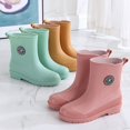 thumbnail image 3 of KEINXS Festive Women‘s PVC Rain Boots  Pure Color  Round Toe  Waterproof  and Durable, 3 of 7