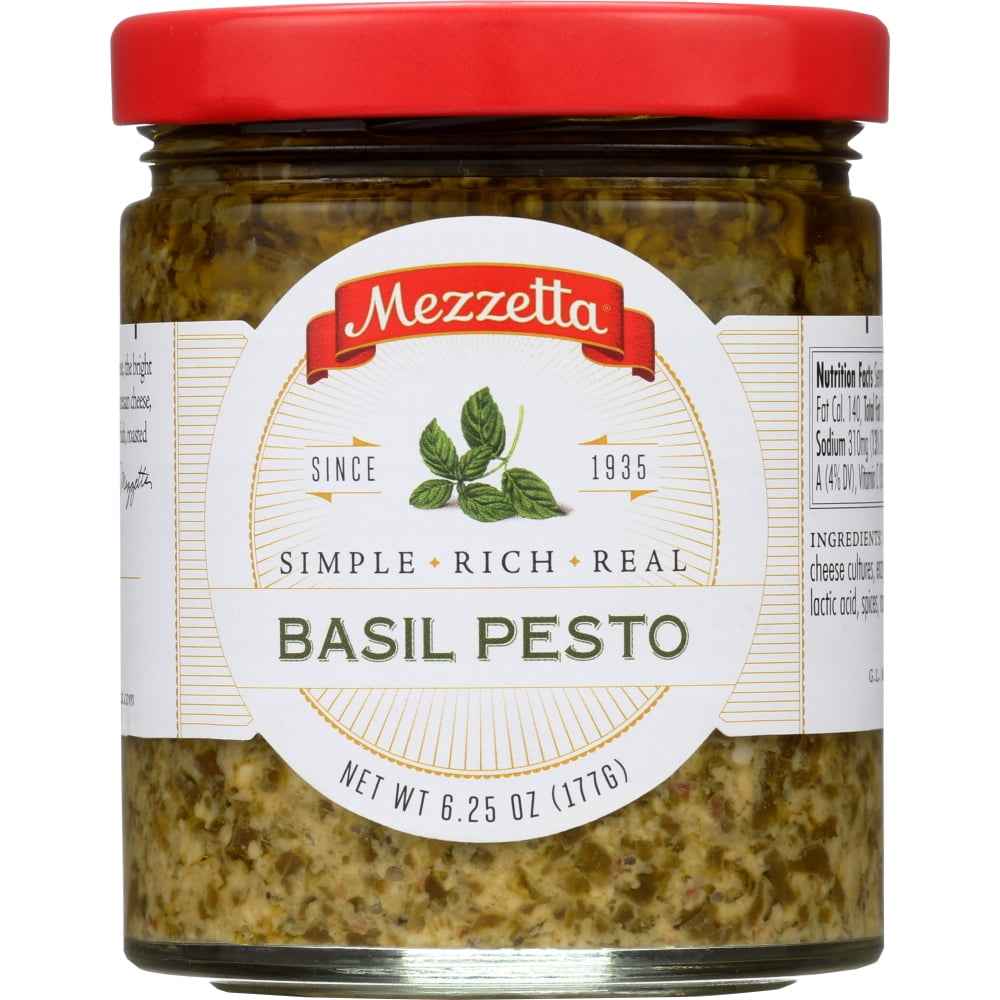 Mezzetta Basil Pesto, 6.25 OZ