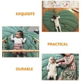 thumbnail image 4 of Play Mat Pad Nordic Heart-shaped Rugs for Kids Playpen Mats Floor Child, 4 of 11