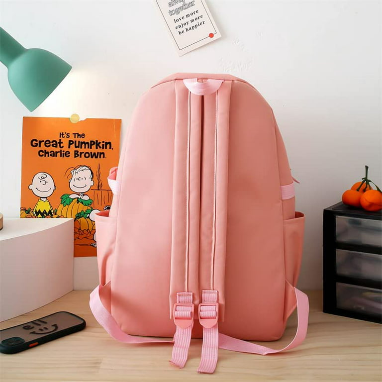The Basic Canvas School Backpack, Black