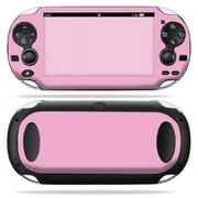 MightySkins PSVITA-Glossy Pink Skin for PS Vita PSVITA Playstation Vita Portable Wrap Sticker - Solid Pink