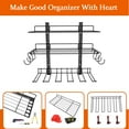 thumbnail image 6 of RM FOLD ART Adjustable Height Tool Boxes and Organizer, Metal Black, 6 of 7