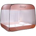 thumbnail image 1 of Mosquito Net Three-Door Full Bottom Foldable Free Installation Mosquito Net Single Double Household Mosquito Net Bedding, 1 of 7