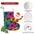 thumbnail image 5 of Honeii Hawaii Palms for Christmas Stocking,Large Xmas Stocking,Holiday and Family Stocking for Fireplace Christmas Holiday Party Decoration, 5 of 7