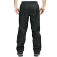 thumbnail image 2 of Pantalones de lluvia impermeables de 33.000 pies para hombre, senderismo y pesca, negros, 2 of 6