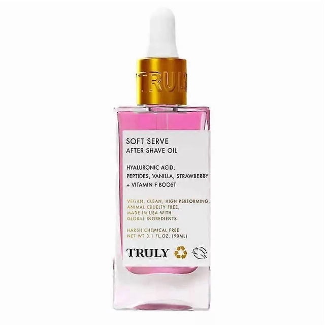 Truly Share Oil (pink aftershave) repairs skin without leaving it feeling tight.-jc
