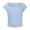 Light Blue, variant on Shirts for Kids Girls Sleeveless Square Neck Grey Tshirt for Girls Basic Plain Kids Girl Shirts 9-10 Years