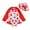 Red, variant on Happy Town Toddler Baby Girls Clothes 0-24M Summer Long Sleeve Zipper One-Piece Swimsuit + Hat Bathing Suit