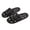 Black-A, variant on Shower Shoes for Men Thick Soled EVA Quick Drying Lightweight Non Slip Open-toe Breathable Bathroom Slippers Gray-A