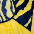 thumbnail image 5 of College Covers Everything Comfy Michigan Wolverines Soft Raschel Throw Blanket, 60" x 50", 5 of 6