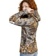 thumbnail image 5 of Realtree Women's Advantage Classic Camo Hunting Hooded Shirt | Quick Dry | Size M, 5 of 12