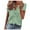 B Mint Green, variant on Women Tops Womens Crew Neck with Pocket Womens Tee Shirt Tops Short Sleeve Women's Tops Casual