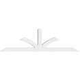 thumbnail image 2 of 84"W x 24 1/2"H x 4"D x 4"F, 7/12 Pitch, Richland Architectural Grade PVC Gable Bracket, 2 of 8