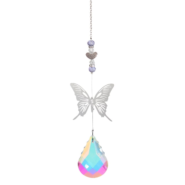 Wdftyju Crystal Windchimes Sunlight Catching Hanging Pendant Jewelry Home Garden Decor Wdftyju 5ns9vj0qc6su7tx4D01